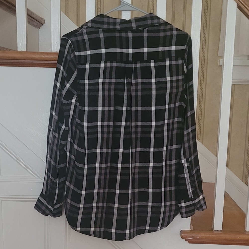 WOOLRICH Button Up Plaid Shirt Size Small - Picture 2 of 5